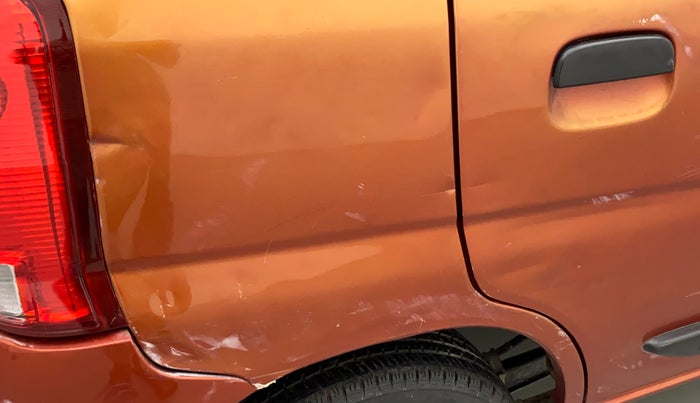 2012 Maruti Alto K10 VXI, Petrol, Manual, 44,357 km, Right quarter panel - Minor scratches