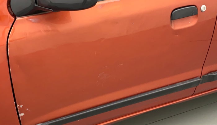 2012 Maruti Alto K10 VXI, Petrol, Manual, 44,357 km, Front passenger door - Slightly dented
