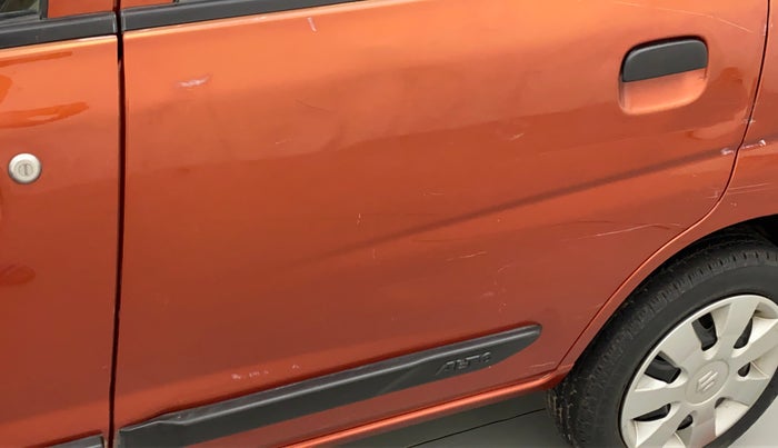 2012 Maruti Alto K10 VXI, Petrol, Manual, 44,357 km, Rear left door - Slightly dented
