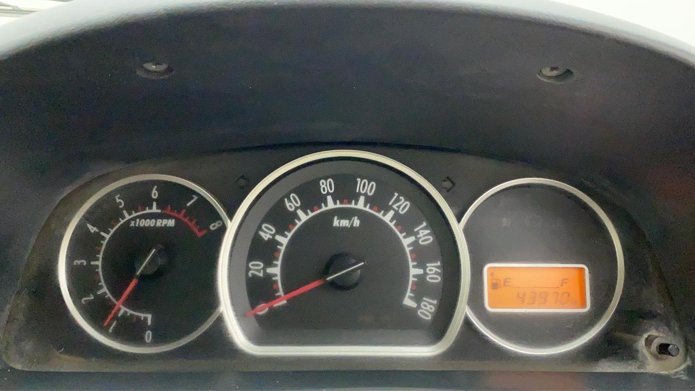 2012 Maruti Alto K10 VXI, Petrol, Manual, 44,357 km, Odometer Image