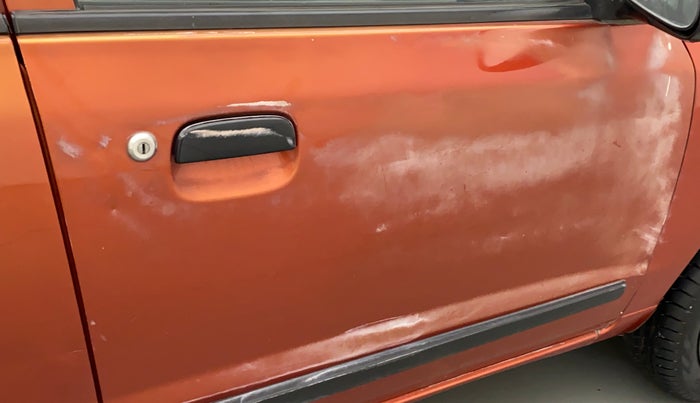 2012 Maruti Alto K10 VXI, Petrol, Manual, 44,357 km, Driver-side door - Minor scratches