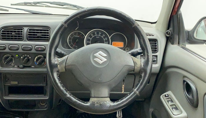 2012 Maruti Alto K10 VXI, Petrol, Manual, 44,357 km, Steering Wheel Close Up