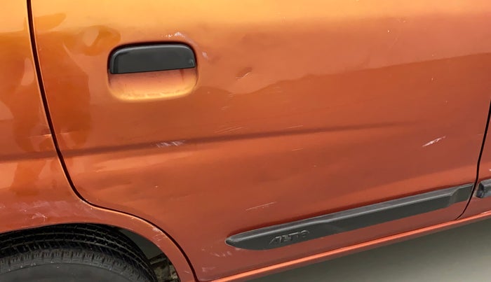 2012 Maruti Alto K10 VXI, Petrol, Manual, 44,357 km, Right rear door - Minor scratches