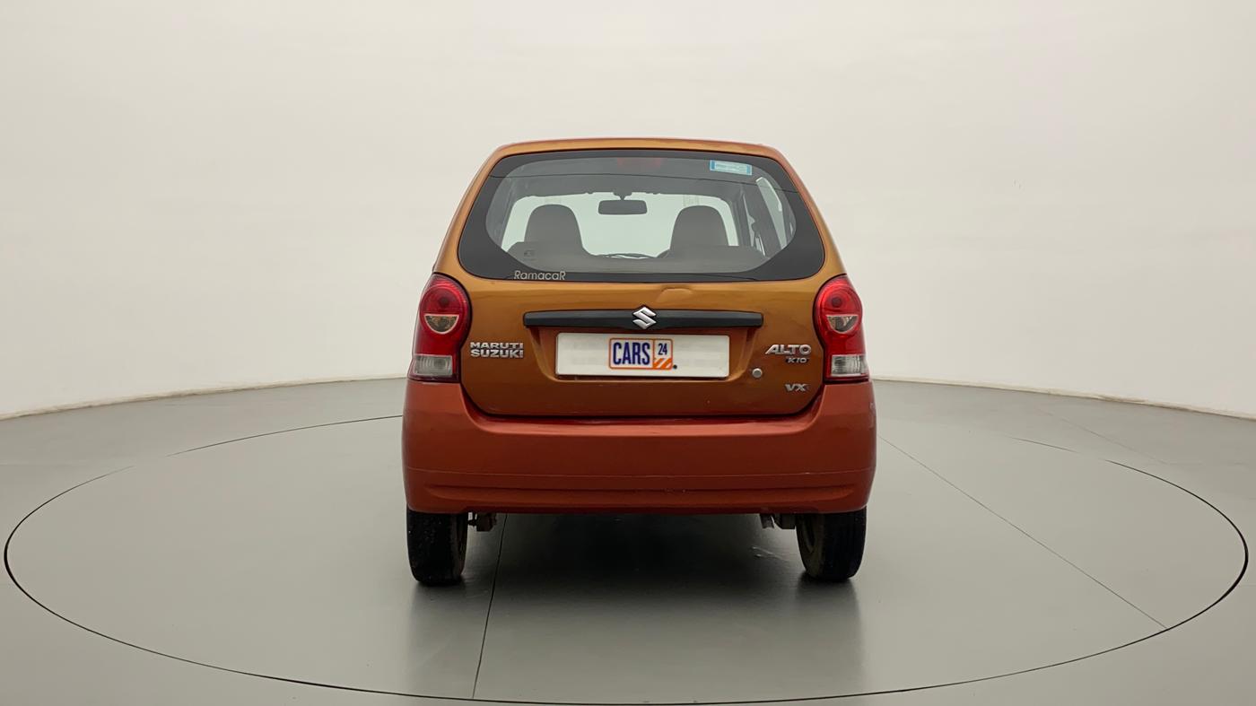 2012 Maruti Alto K10 VXI, Petrol, Manual, 44,357 km, Back/Rear