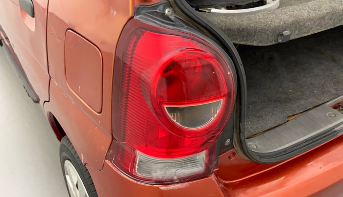 2012 Maruti Alto K10 VXI, Petrol, Manual, 44,357 km, Left tail light - < 2 inches,no. = 2