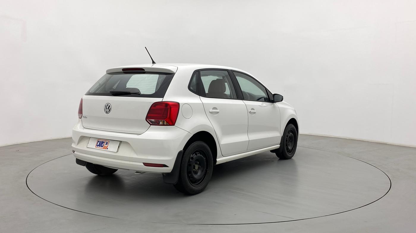 2018 Volkswagen Polo COMFORTLINE 1.0 PETROL, Petrol, Manual, 45,286 km, Right Back Diagonal