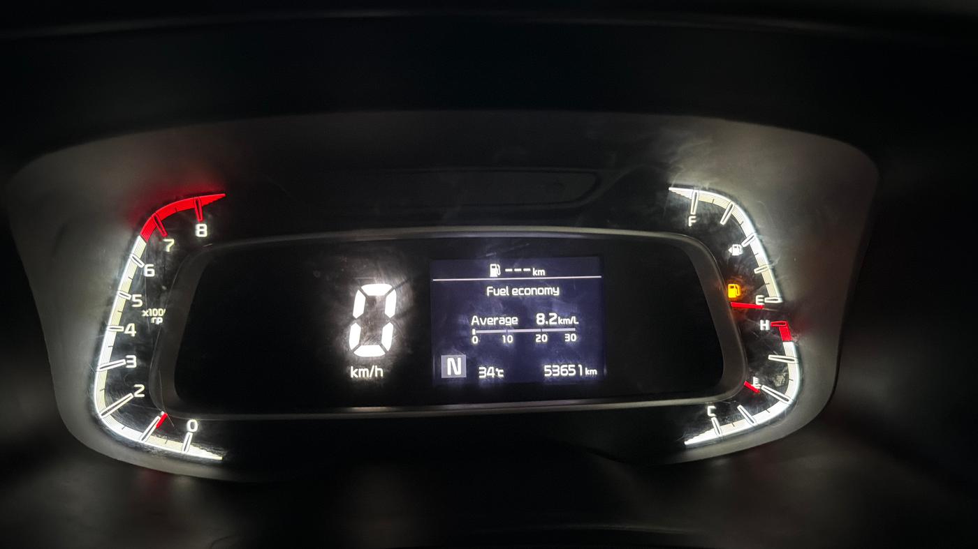 2021 KIA SONET HTK PLUS 1.0 IMT, Petrol, Manual, 53,637 km, Odometer Image