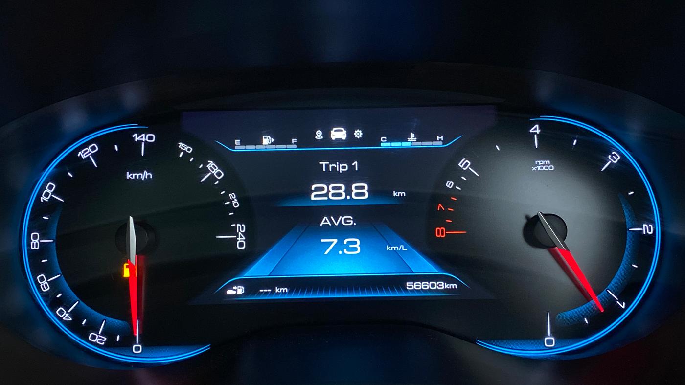 2019 MG HECTOR SHARP HYBIRD PETROL MT, Petrol, Manual, 56,638 km, Odometer Image