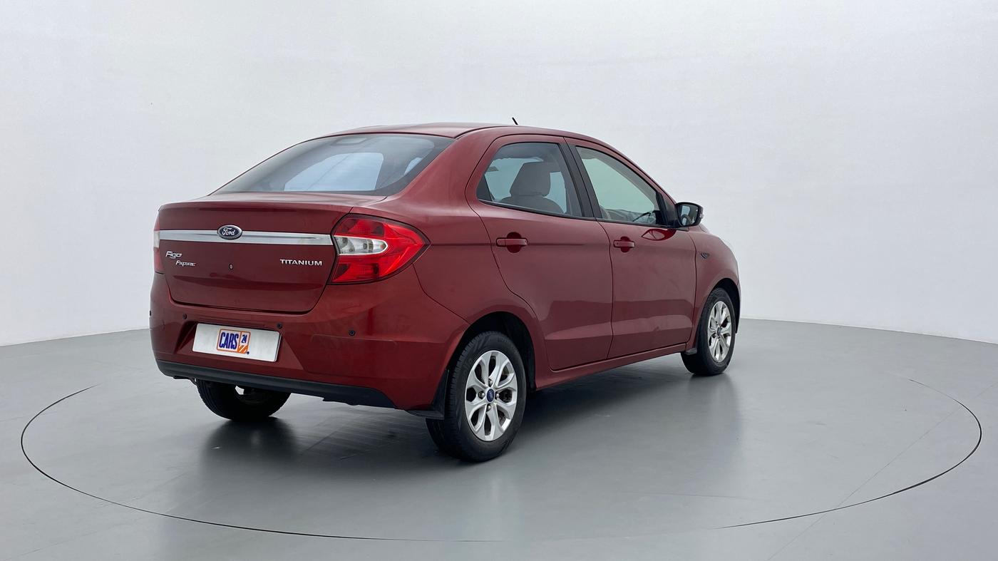 2018 Ford Figo Aspire 1.2 TITANIUM PETROL, Petrol, Manual, 21,356 km, Right Back Diagonal