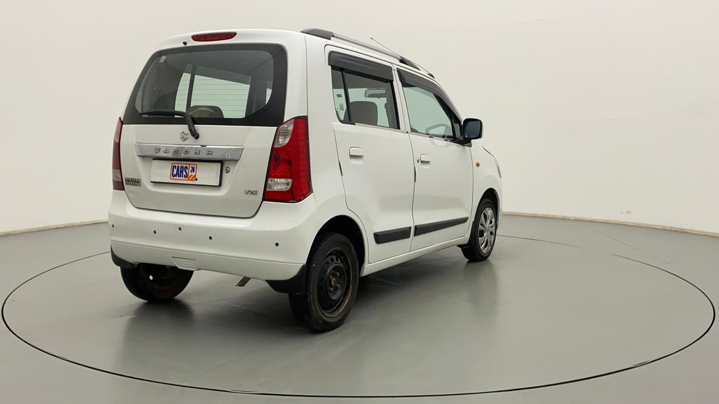 2018 Maruti Wagon R 1.0 VXI, Petrol, Manual, 32,974 km, Right Back Diagonal