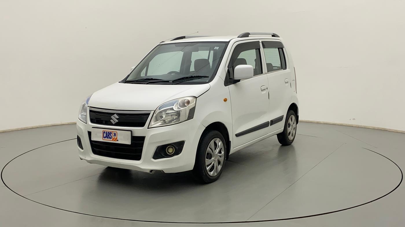 2018 Maruti Wagon R 1.0 VXI, Petrol, Manual, 32,974 km, Left Front Diagonal