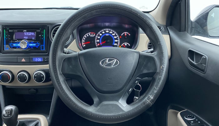 2016 Hyundai Grand i10 MAGNA 1.2 VTVT, Petrol, Manual, 30,275 km, Steering Wheel Close Up