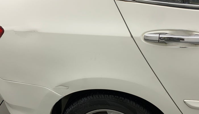 2010 Honda City 1.5L I-VTEC V EXCLUSIVE, Petrol, Manual, 1,01,161 km, Right quarter panel - Slightly dented