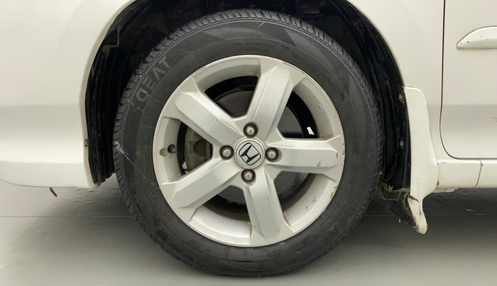 2010 Honda City 1.5L I-VTEC V EXCLUSIVE, Petrol, Manual, 1,01,161 km, Left Front Wheel