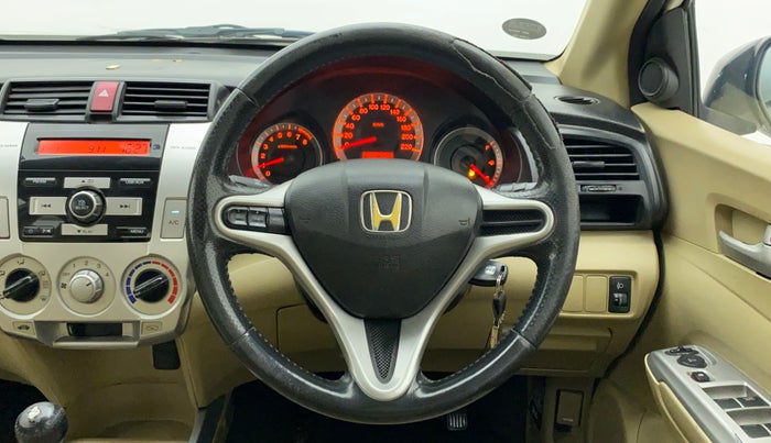 2010 Honda City 1.5L I-VTEC V EXCLUSIVE, Petrol, Manual, 1,01,161 km, Steering Wheel Close Up