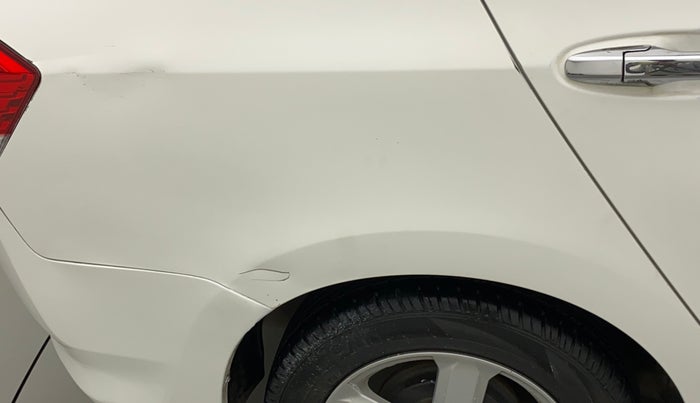 2010 Honda City 1.5L I-VTEC V EXCLUSIVE, Petrol, Manual, 1,01,161 km, Right quarter panel - Minor scratches