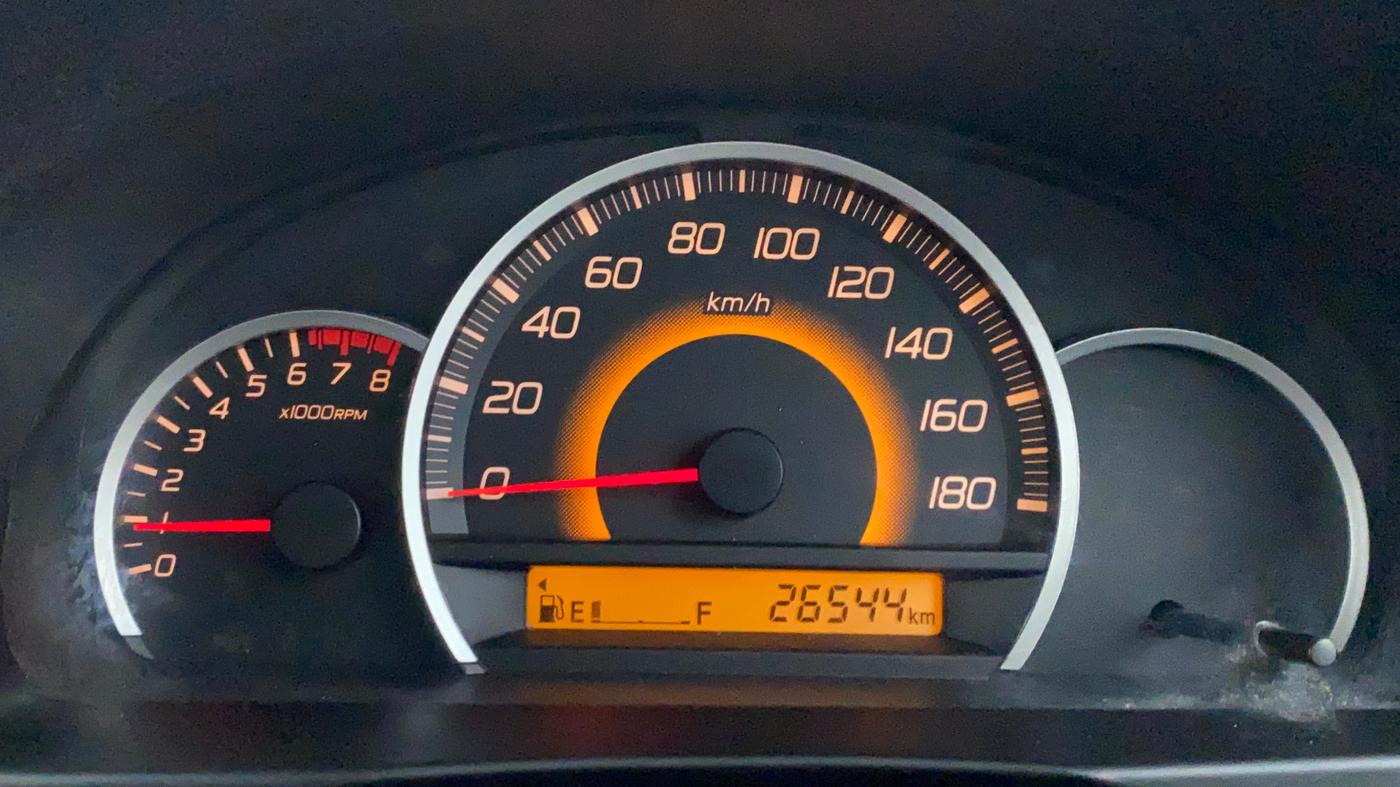2014 Maruti Wagon R 1.0 VXI, Petrol, Manual, 26,544 km, Odometer Image