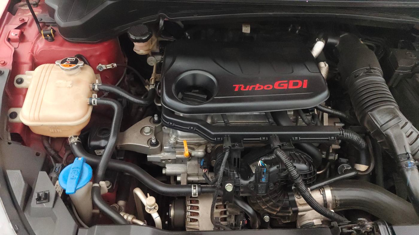 2022 Hyundai NEW I20 N LINE N8 1.0 TURBO GDI DCT DUAL TONE, Petrol, Automatic, 40,583 km, Engine View - Right