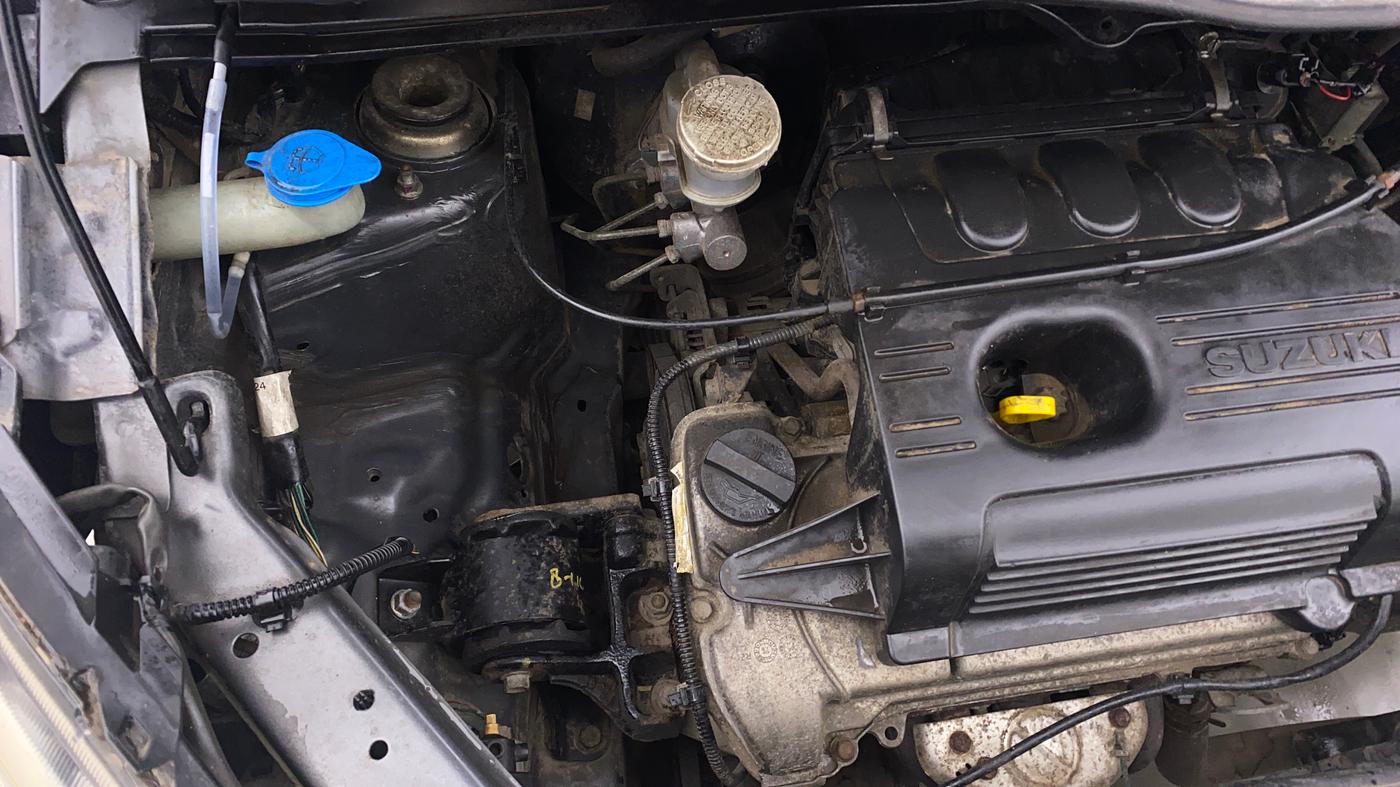 2014 Maruti Wagon R 1.0 VXI, Petrol, Manual, 58,412 km, Engine View - Right
