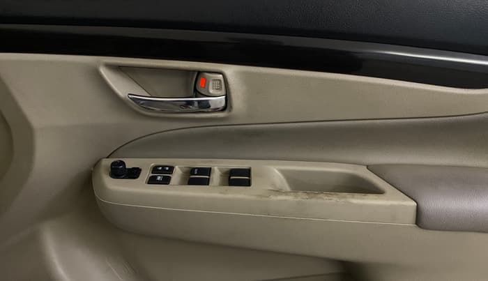 2017 Maruti Ciaz ZXI+, Petrol, Manual, 70,325 km, Driver Side Door Panels Control