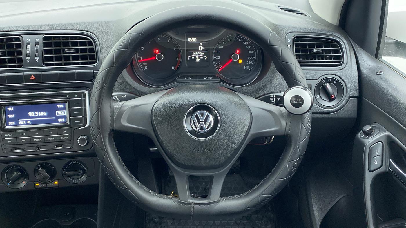 2019 Volkswagen Ameo COMFORTLINE 1.0L, Petrol, Manual, 53,645 km, Steering Wheel Close Up