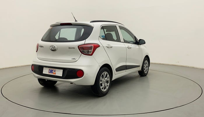 2017 Hyundai Grand i10 SPORTZ (O) 1.2 KAPPA VTVT, Petrol, Manual, 64,850 km, Right Back Diagonal