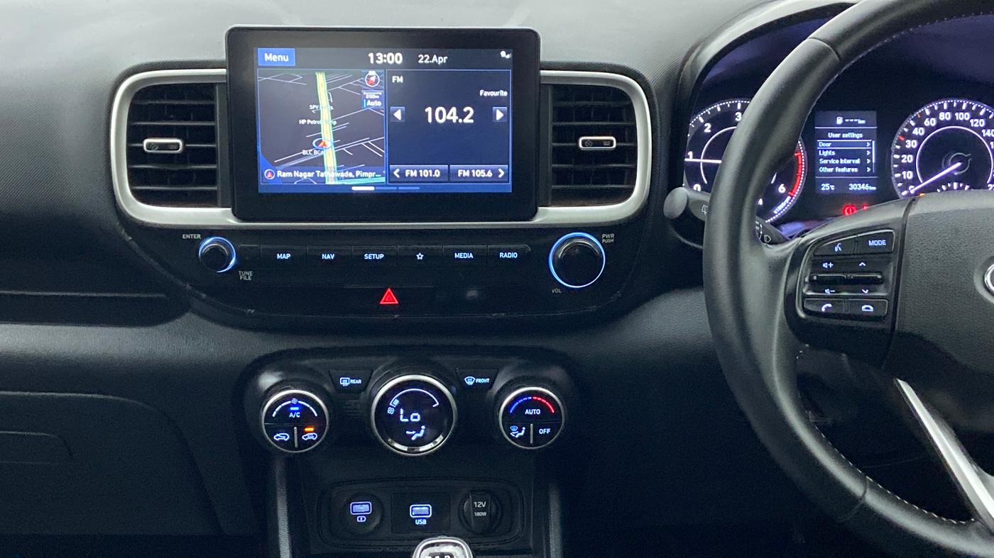 2019 Hyundai VENUE SX(O) CRDi, Diesel, Manual, 30,521 km, Air Conditioner