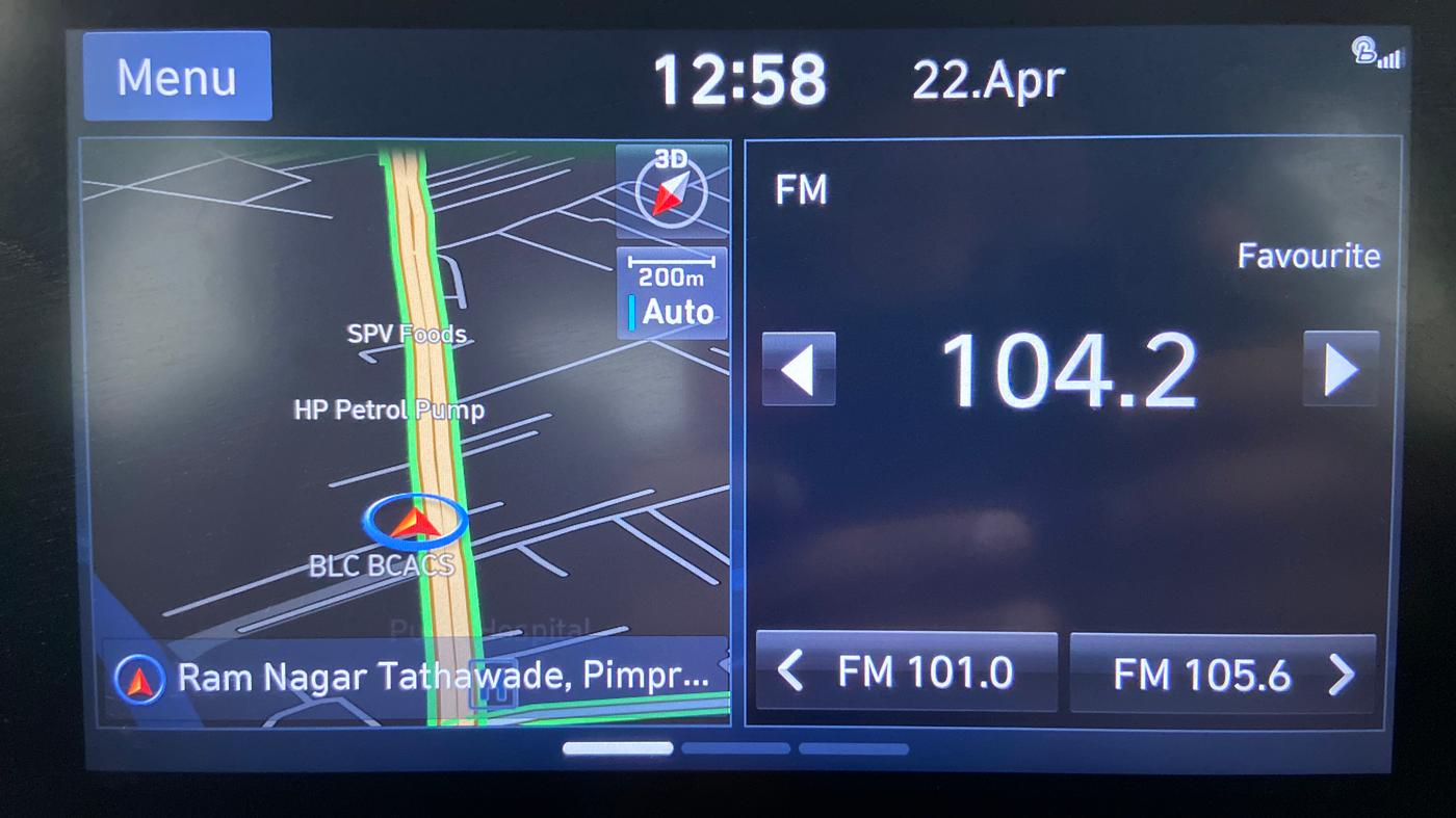 2019 Hyundai VENUE SX(O) CRDi, Diesel, Manual, 30,521 km, Infotainment System