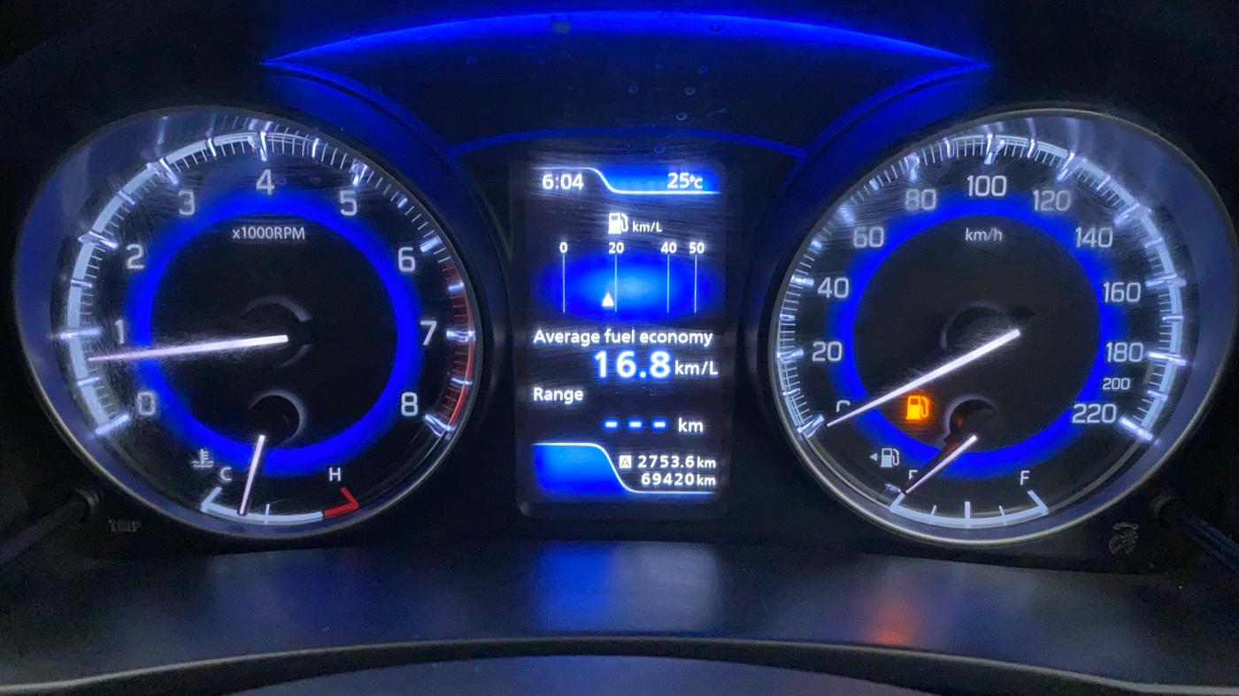 2019 Maruti Baleno ZETA 1.2 K12, Petrol, Manual, 69,420 km, Odometer View