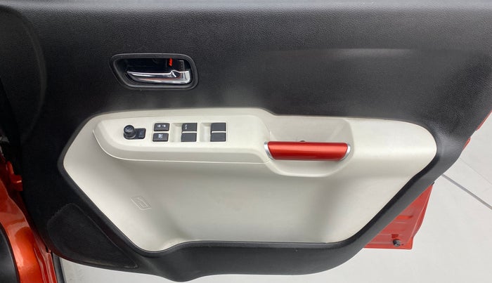 2017 Maruti IGNIS ZETA 1.2 AMT DUAL TONE, CNG, Automatic, 88,473 km, Driver Side Door Panels Control