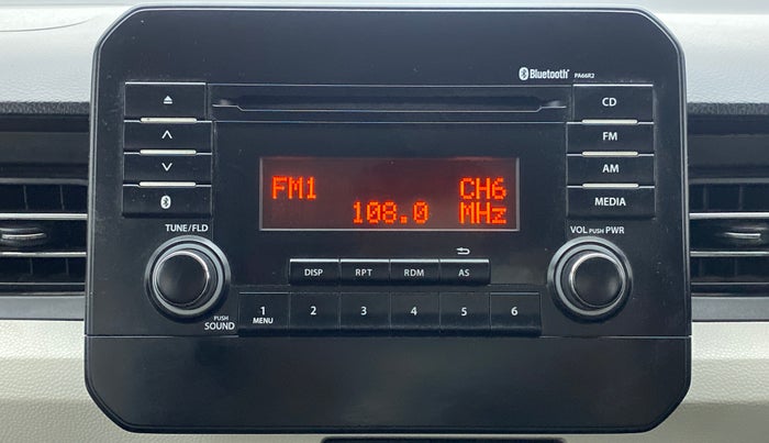 2017 Maruti IGNIS ZETA 1.2 AMT DUAL TONE, CNG, Automatic, 88,473 km, Infotainment System