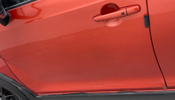 2017 Maruti IGNIS ZETA 1.2 AMT DUAL TONE, CNG, Automatic, 88,473 km, Front passenger door - Minor scratches
