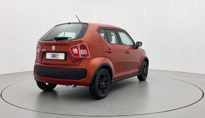 2017 Maruti IGNIS ZETA 1.2 AMT DUAL TONE, CNG, Automatic, 88,473 km, Right Back Diagonal
