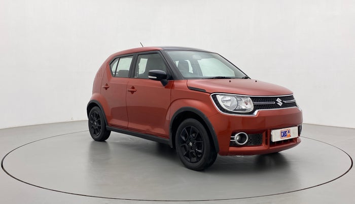 2017 Maruti IGNIS ZETA 1.2 AMT DUAL TONE, CNG, Automatic, 88,473 km, Right Front Diagonal