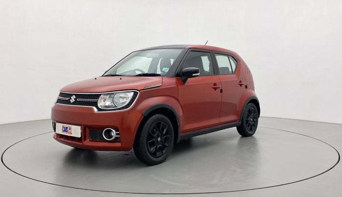 2017 Maruti IGNIS ZETA 1.2 AMT DUAL TONE, CNG, Automatic, 88,473 km, Left Front Diagonal