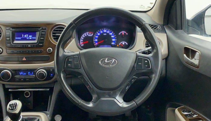 2015 Hyundai Xcent SX 1.2 (O), Petrol, Manual, 68,223 km, Steering Wheel Close Up