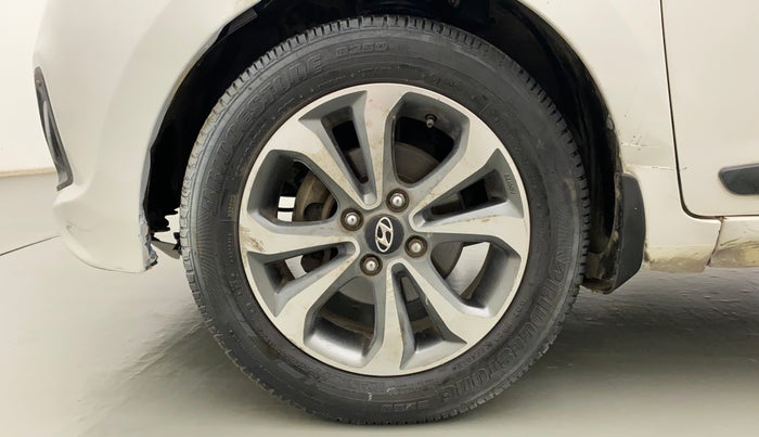 2015 Hyundai Xcent SX 1.2 (O), Petrol, Manual, 68,223 km, Left Front Wheel