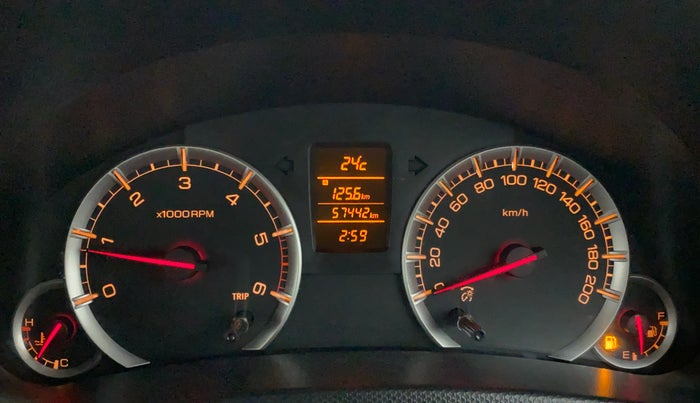 2016 Maruti Swift Dzire ZDI, Diesel, Manual, 57,442 km, Odometer Image