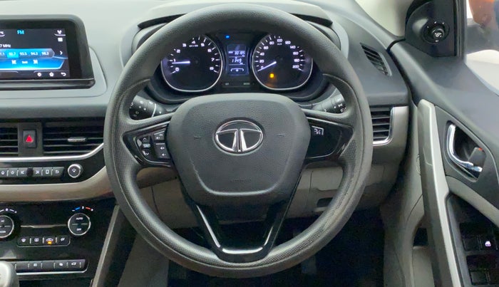 2019 Tata NEXON XZ PLUS PETROL DUAL TONE, Petrol, Manual, 30,185 km, Steering Wheel Close Up