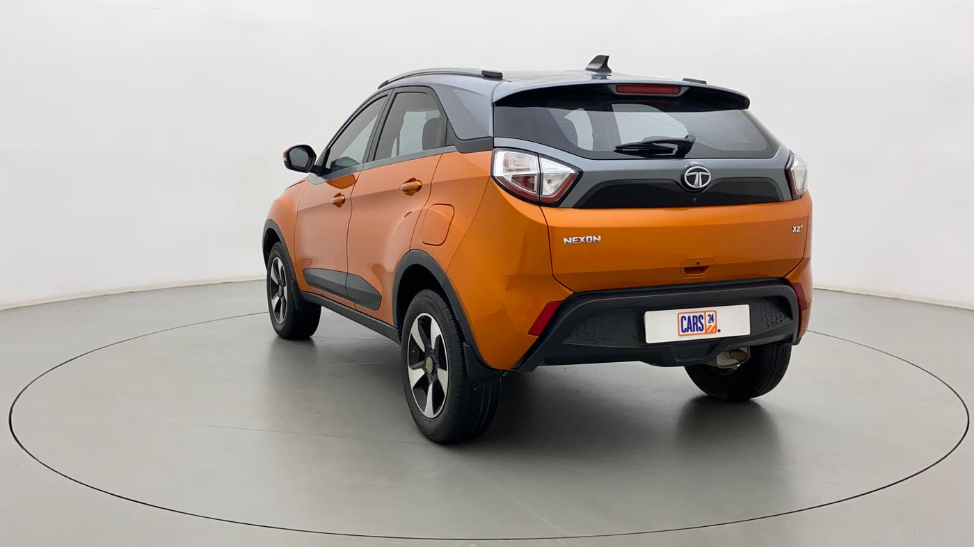 2019 Tata NEXON XZ PLUS PETROL DUAL TONE, Petrol, Manual, 30,185 km, Left Back Diagonal