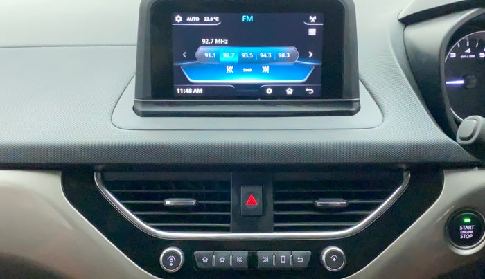 2019 Tata NEXON XZ PLUS PETROL DUAL TONE, Petrol, Manual, 30,185 km, Infotainment System