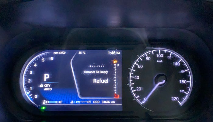 2022 Tata Safari XZA PLUS DARK EDITION, Diesel, Automatic, 31,676 km, Odometer Image