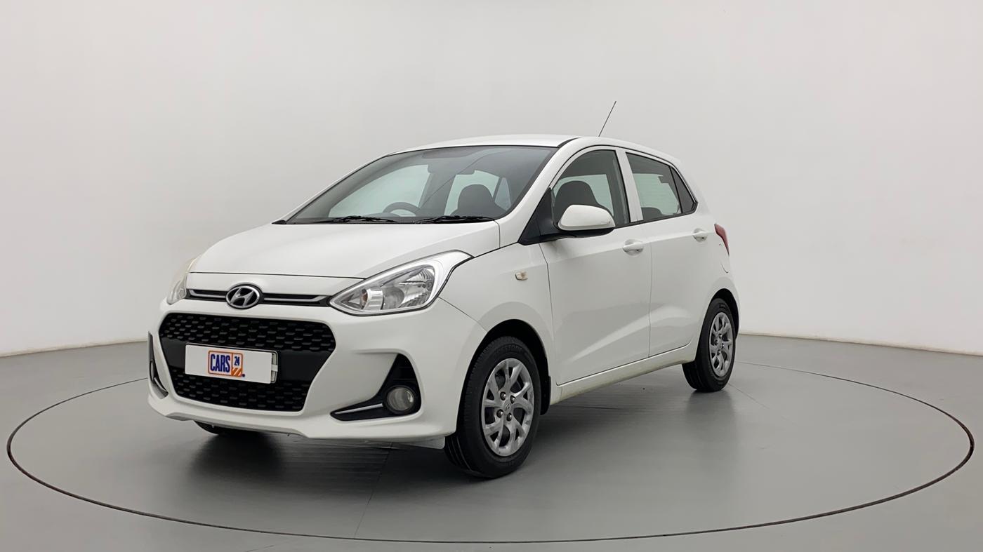 2017 Hyundai Grand i10 SPORTZ 1.2 KAPPA VTVT, CNG, Manual, 80,739 km, Left Front Diagonal