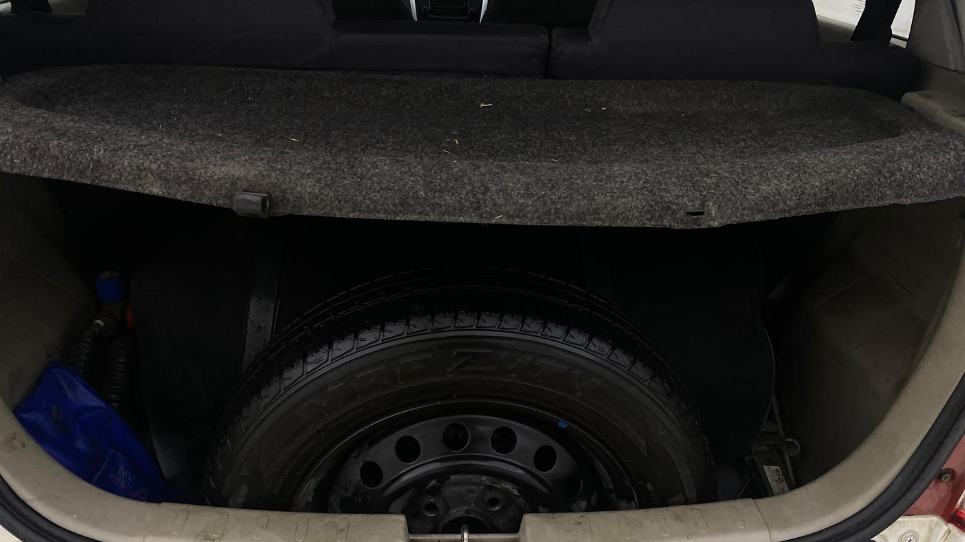 2016 Maruti Celerio ZXI, CNG, Manual, 56,767 km, Boot Inside