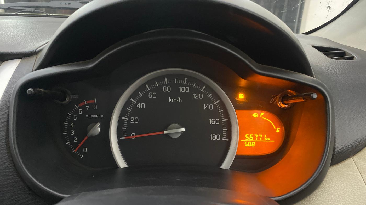 2016 Maruti Celerio ZXI, CNG, Manual, 56,767 km, Odometer Image