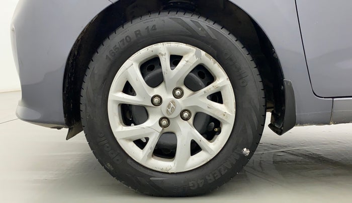 2017 Hyundai Grand i10 SPORTZ 1.2 KAPPA VTVT, Petrol, Manual, 86,527 km, Left Front Wheel