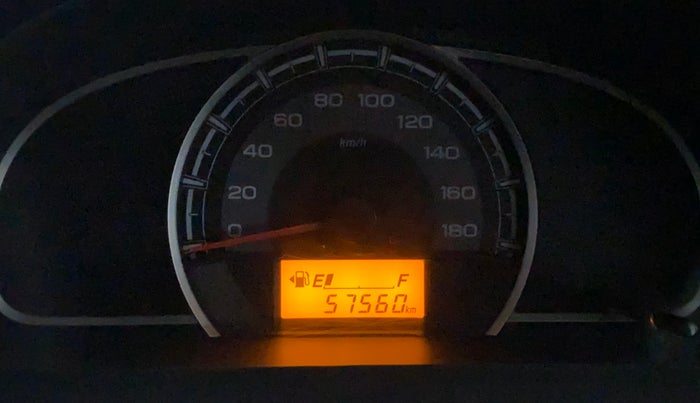 2017 Maruti Alto 800 VXI, Petrol, Manual, 57,514 km, Odometer Image