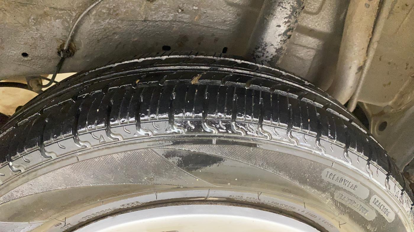 2018 Maruti Celerio VXI CNG, CNG, Manual, 1,12,016 km, Left Rear Tyre Tread