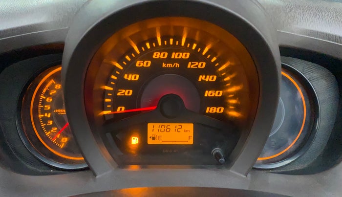 2013 Honda Amaze 1.2L I-VTEC S, Petrol, Manual, 1,10,612 km, Odometer Image