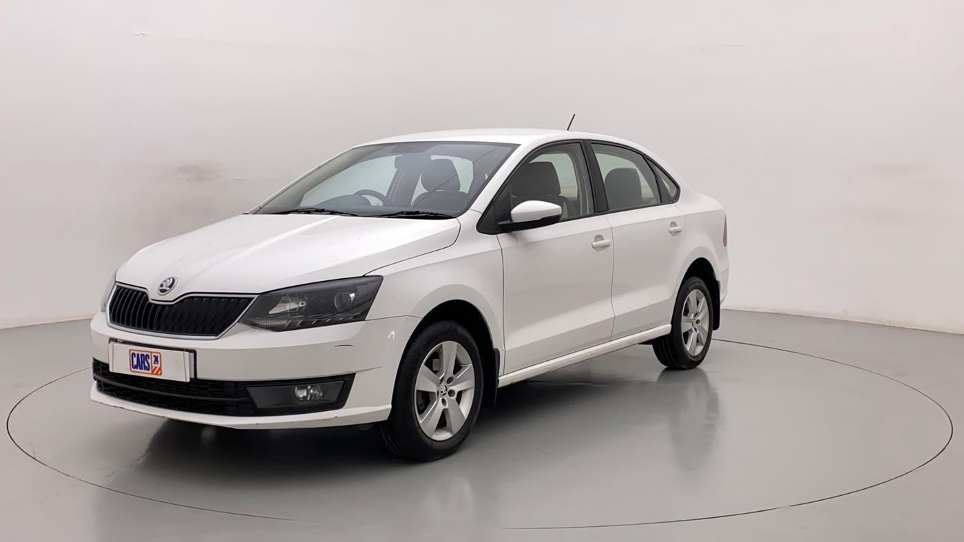 2018 Skoda Rapid AMBITION 1.5 TDI, Diesel, Manual, 89,140 km, Left Front Diagonal